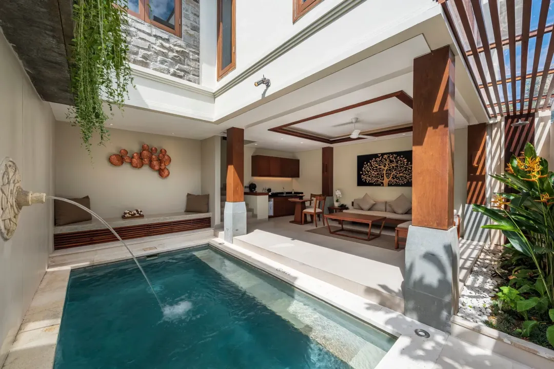 One Bedroom Private Pool Villa - Pool View