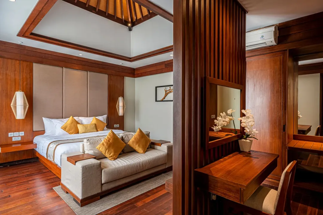 One Bedroom Private Pool Villa - Bedroom