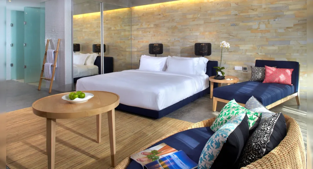 Suite - Bedroom with Seating Aeria
