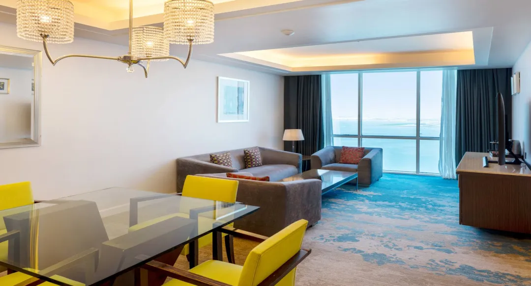 Two Bedrooms Sea View Suite - Seating Aeria
