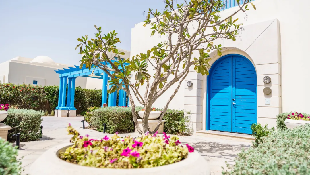 Hilton Salwa Beach Resort & Villas - Villa Front View