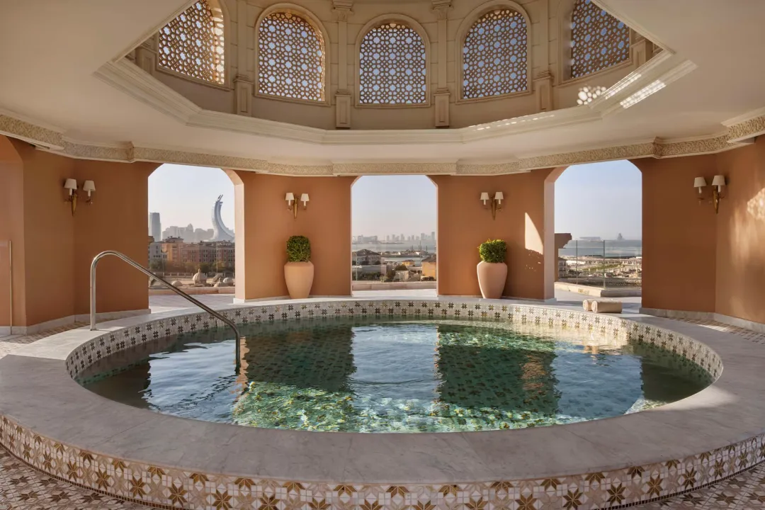 Marsa Malaz Kempinski The Pearl - Rooftop Pool View