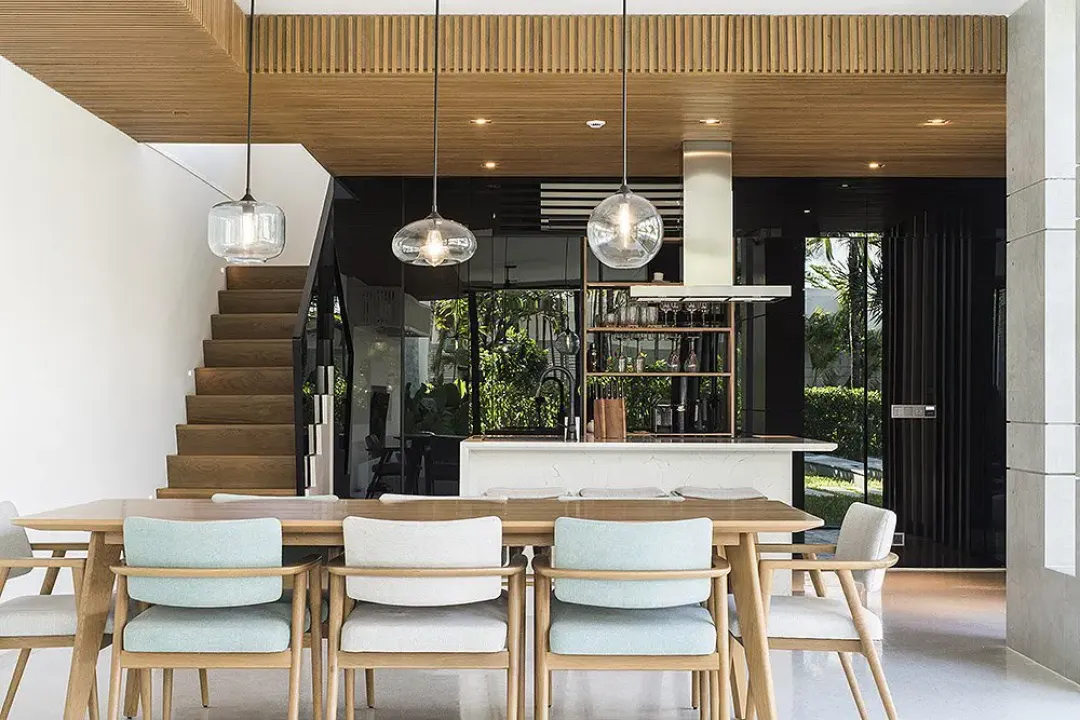 Signature Two Bedroom Deluxe Pool Villa - Dining Aeria