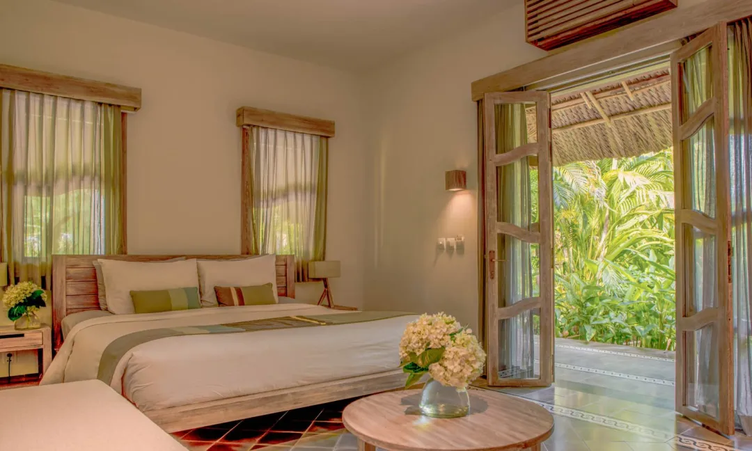 Superior Sapa Garden View Room - Bedroom with Garden View