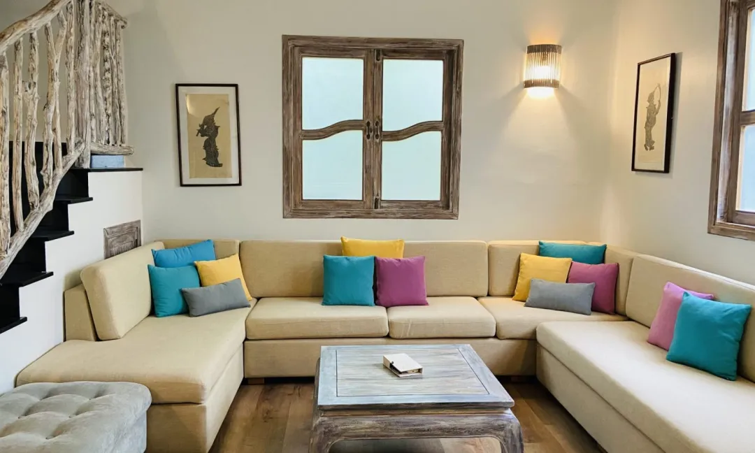 4 Bedroom Family Villa - Living Room