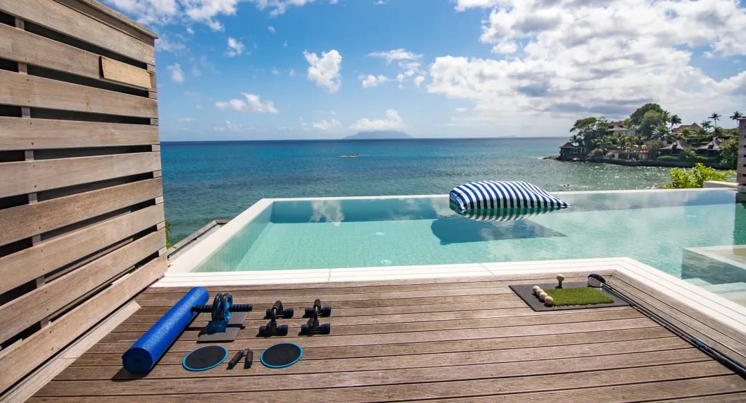 Hilton Seychelles Northolme Resort & Spa - Pool with & Sea View