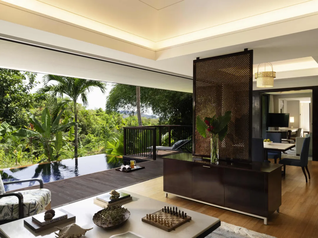 Grand Hillside Garden View Pool Villa - Pool with Gadern View