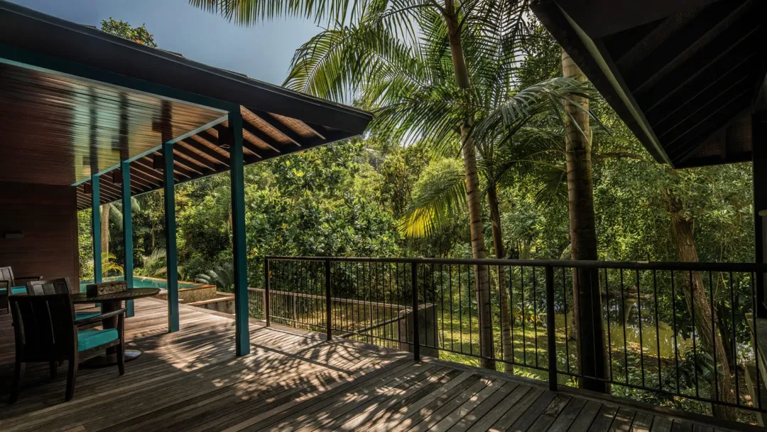 Garden View Villa - Terrace with Garden View