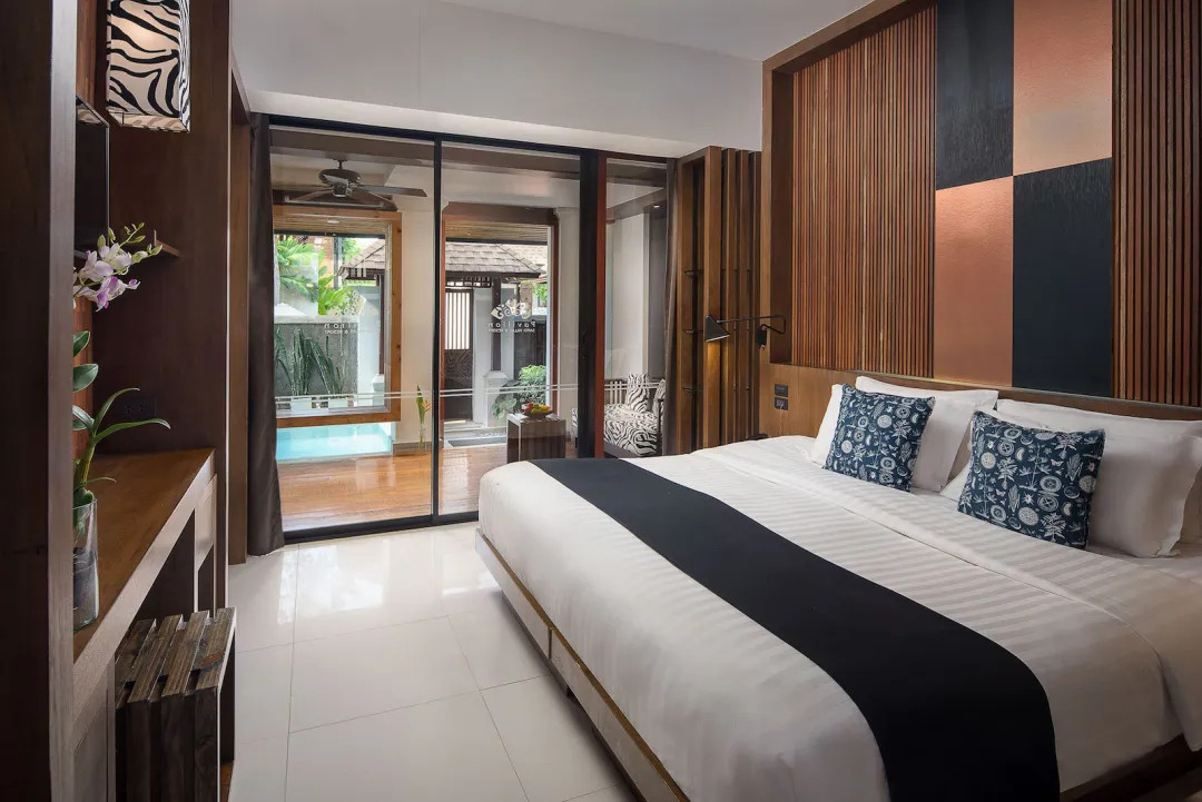 Plunge Pool - Bedroom with Pool View