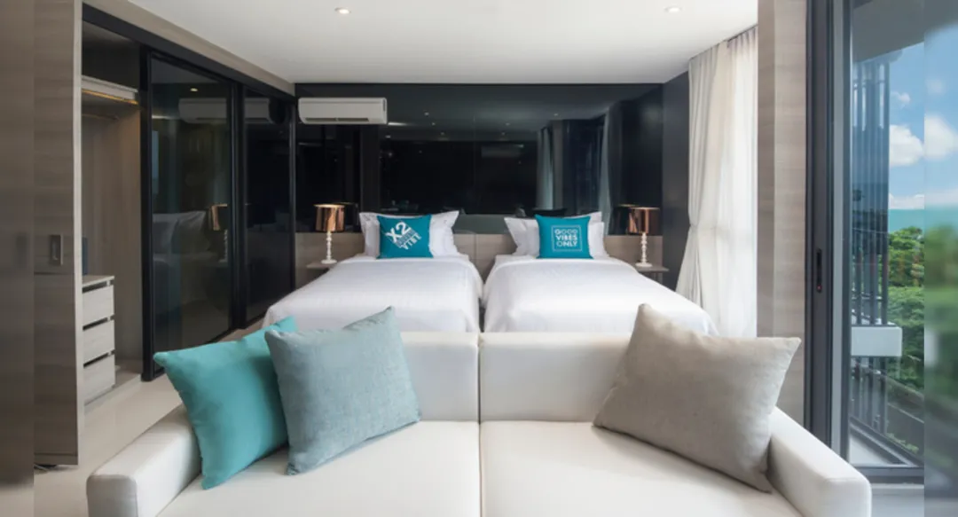 One Bedroom Deluxe Sea View - Twin Beds