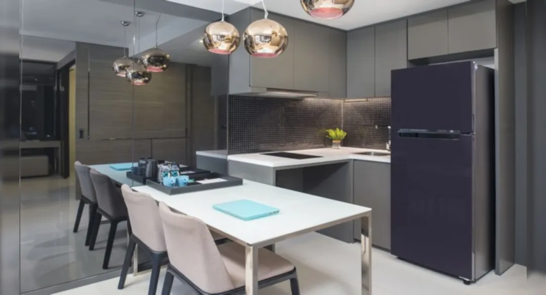 One Bedroom Deluxe Sea View - Kitchen Aeria