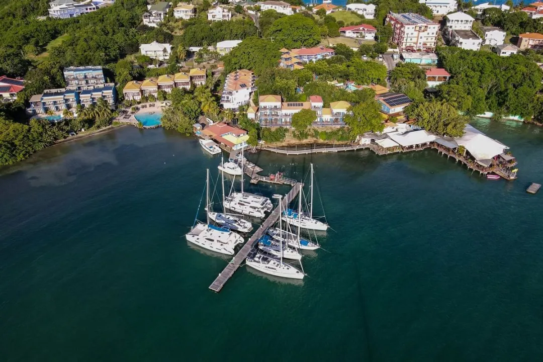 True Blue Bay Boutique Resort - Aerial View