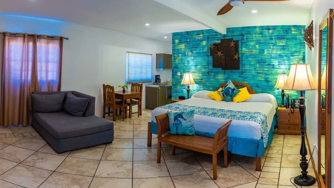 True Blue Room - Bedroom View