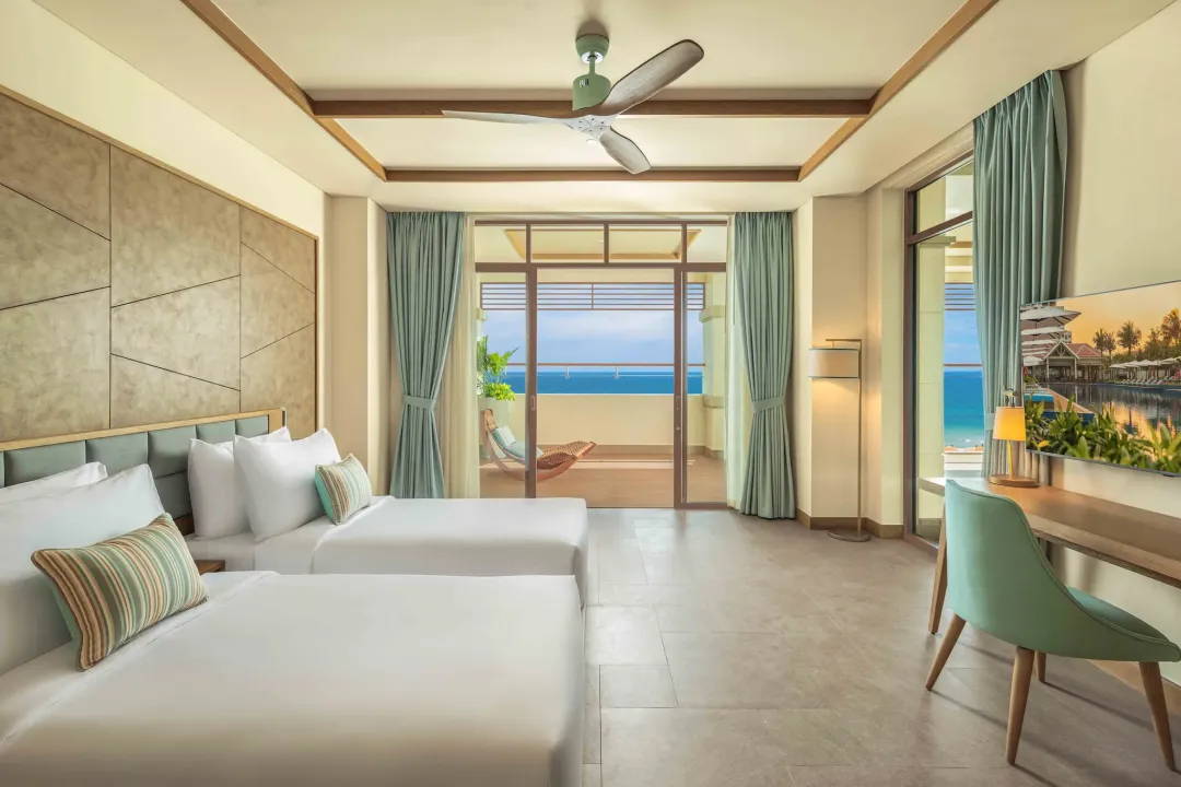 Two Bedroom Ocean View Premium Suite - Twin Beds