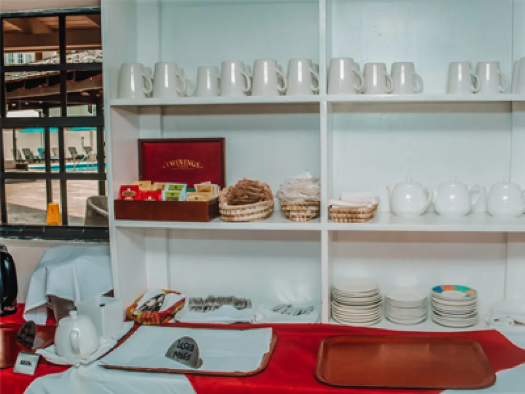 Coffee Shop & Library