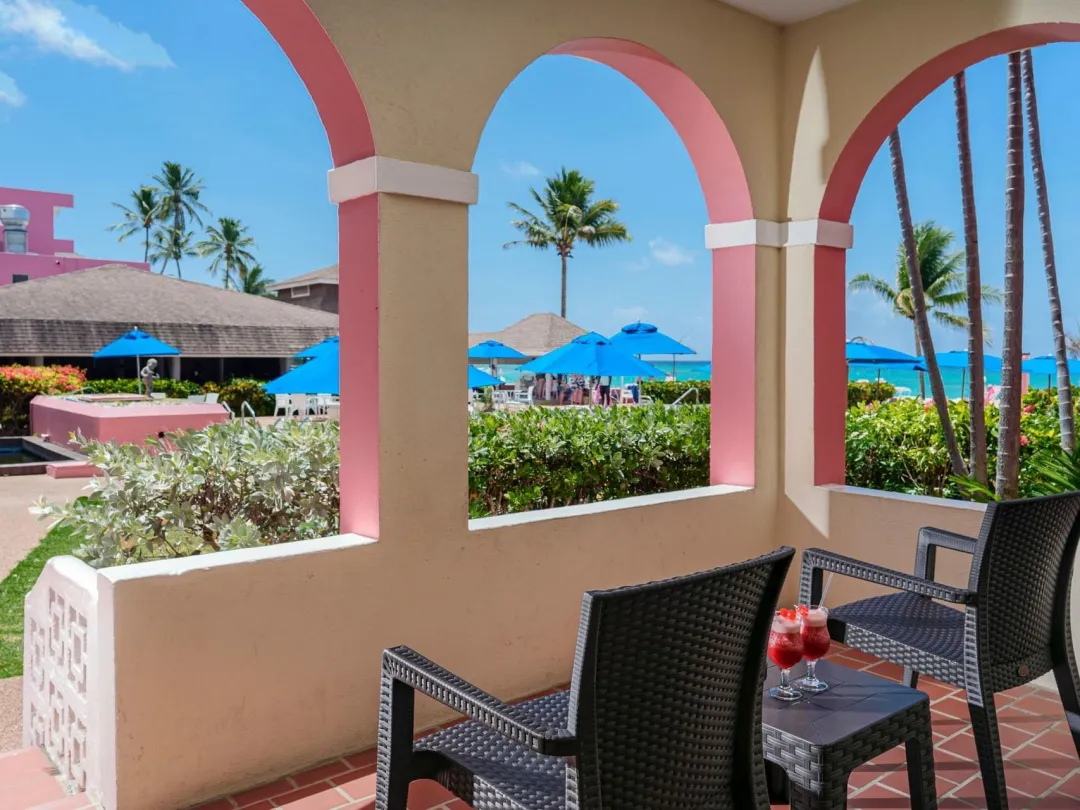 Garden Pool View - Terrace Seating