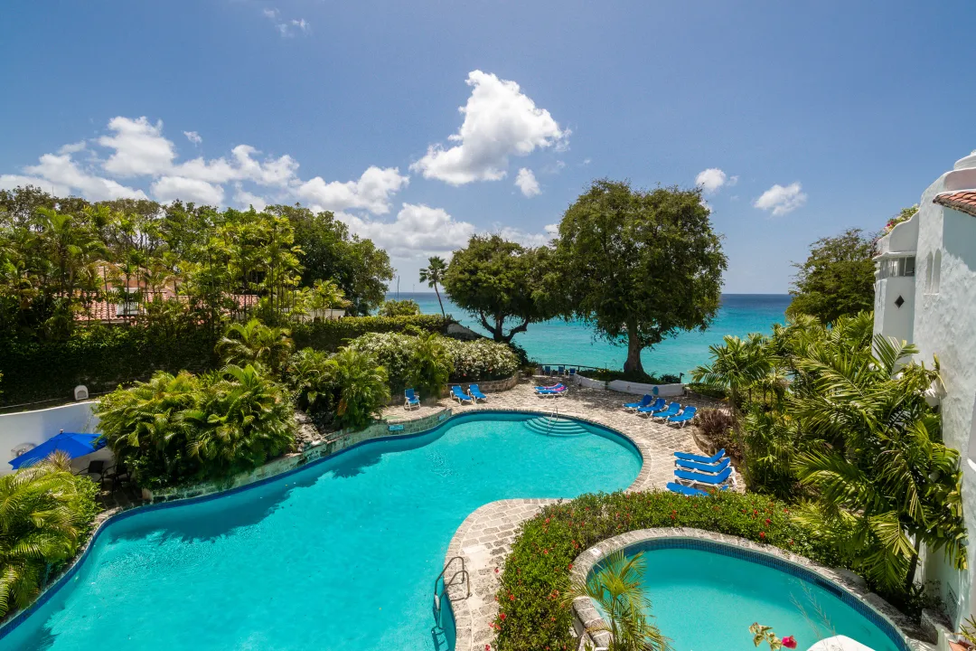 Merlin Bay Beach and Resort - Pool Over View