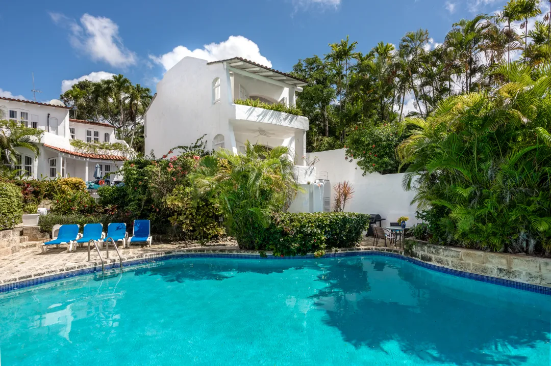 Three Bedroom Villa - Pool Over View