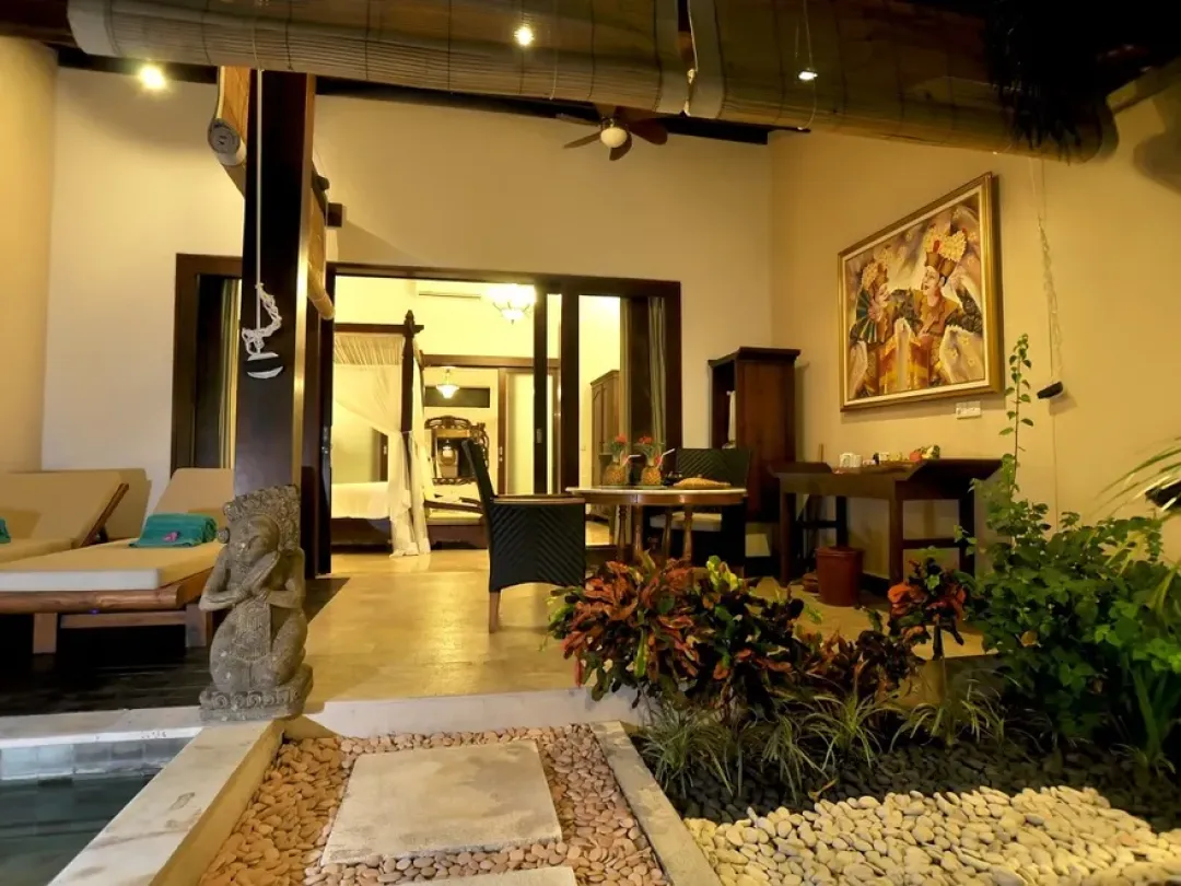 Jacuzzi Villa with Plunge Pool - Terrace View