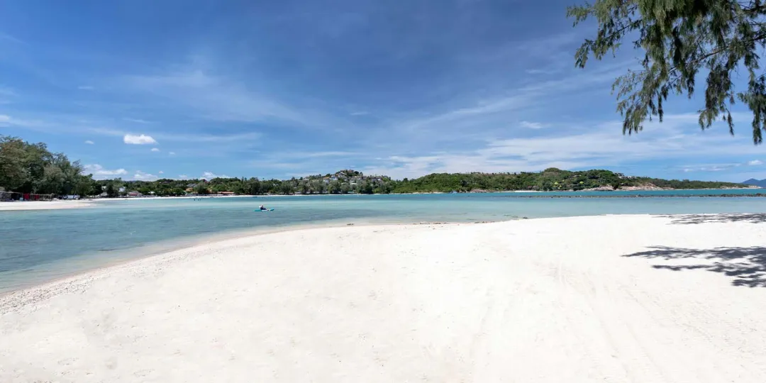Cape Fahn Hotel - Beach Over View