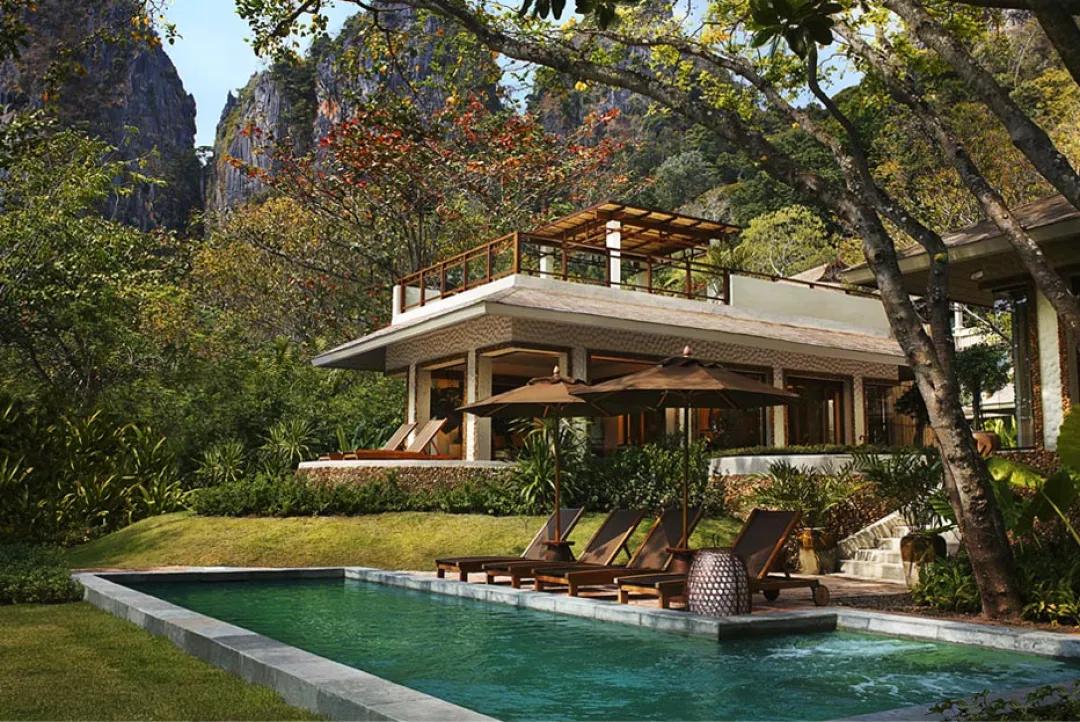 Rayavadee Krabi - Villa Over View