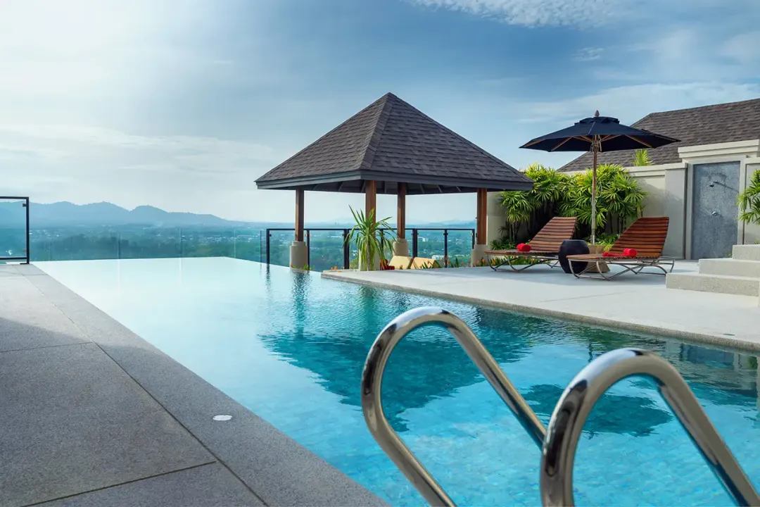 The Pavilion Phuket - Roof Top Pool View