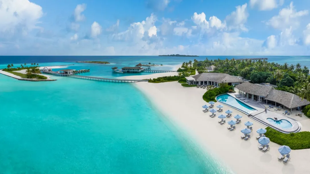 Le Meridien Maldives - Aerial View