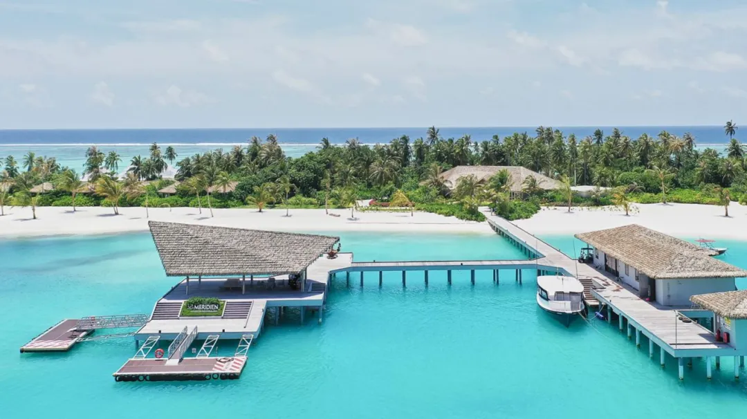 Le Meridien Maldives - Seaplane Arrival Pavilion