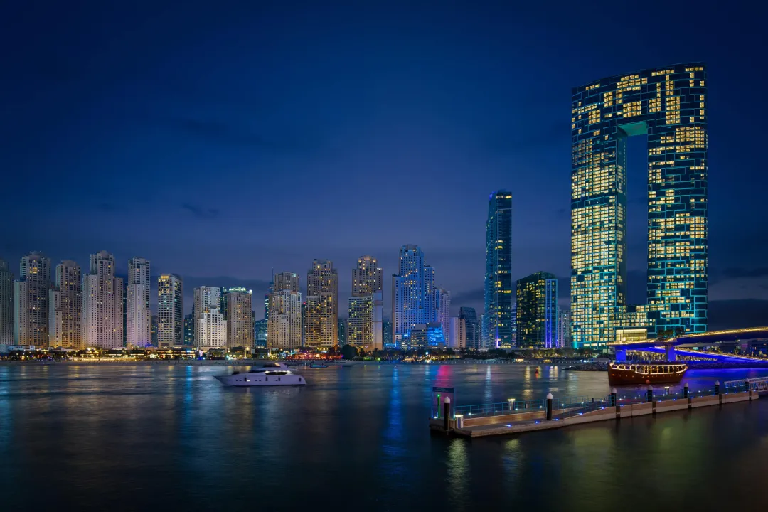 Address Beach Resort Dubai - Night View