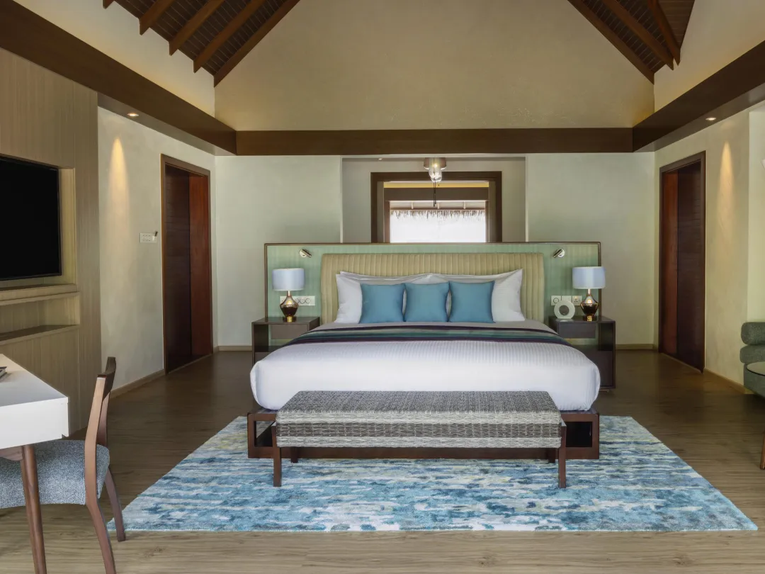 Pullman Maldives All Inclusive Resort - Beach Villa - Bedroom