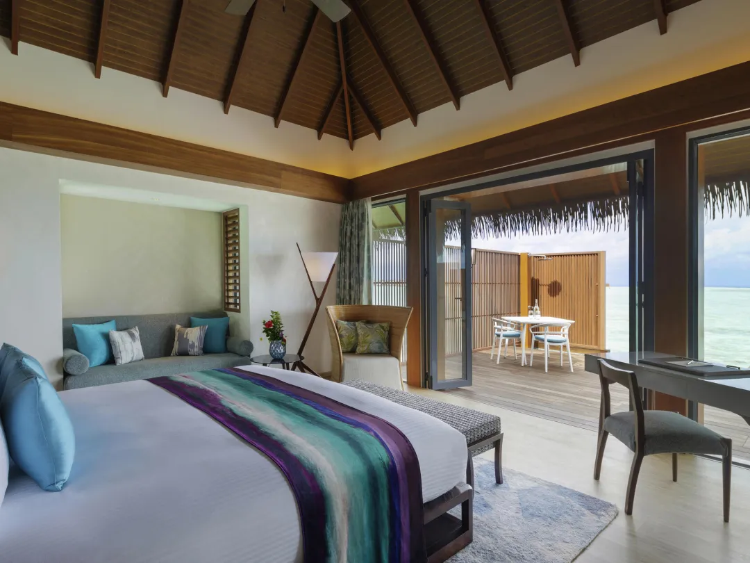 Pullman Maldives All Inclusive Resort - Ocean Pool Villa - Bedroom