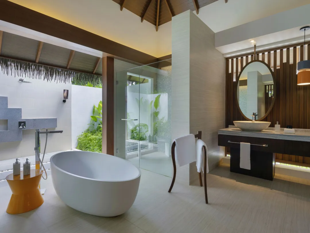 Pullman Maldives All Inclusive Resort - Family Beach Pool Villa - Bathroom