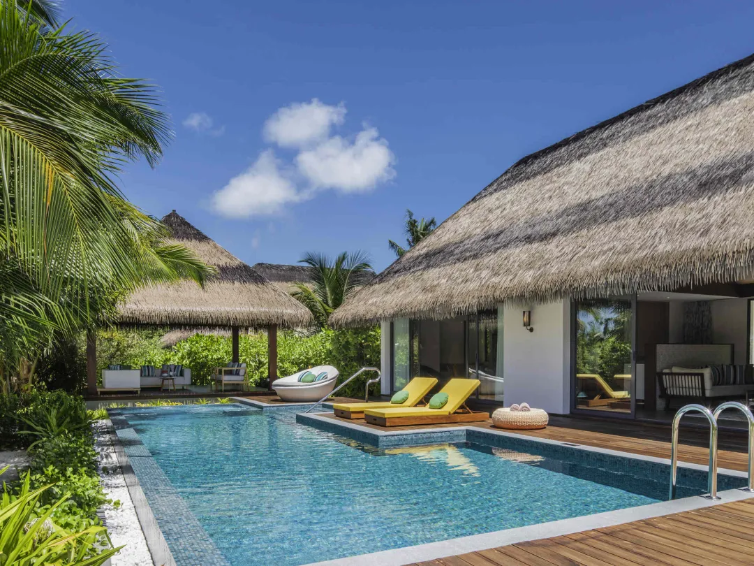 Pullman Maldives All Inclusive Resort - Two Bedroom Beach Pool Villa - Private Pool