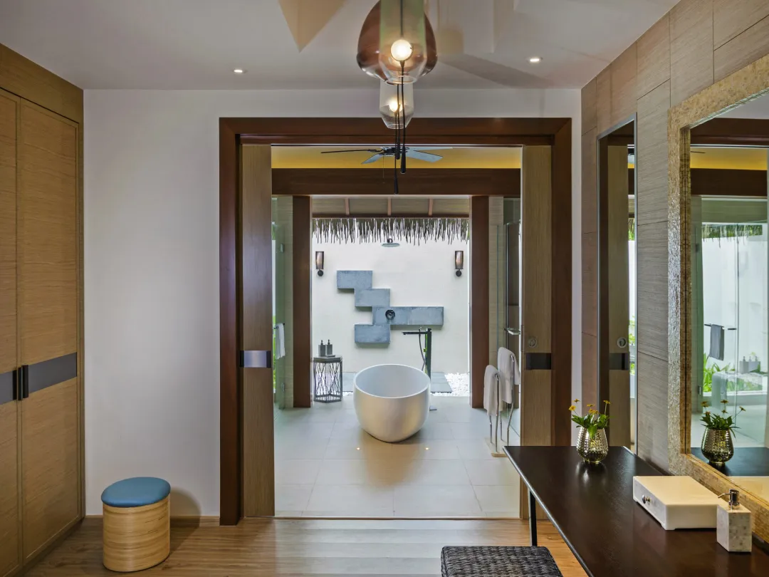 Pullman Maldives All Inclusive Resort - Family Beach Villa - Bathroom