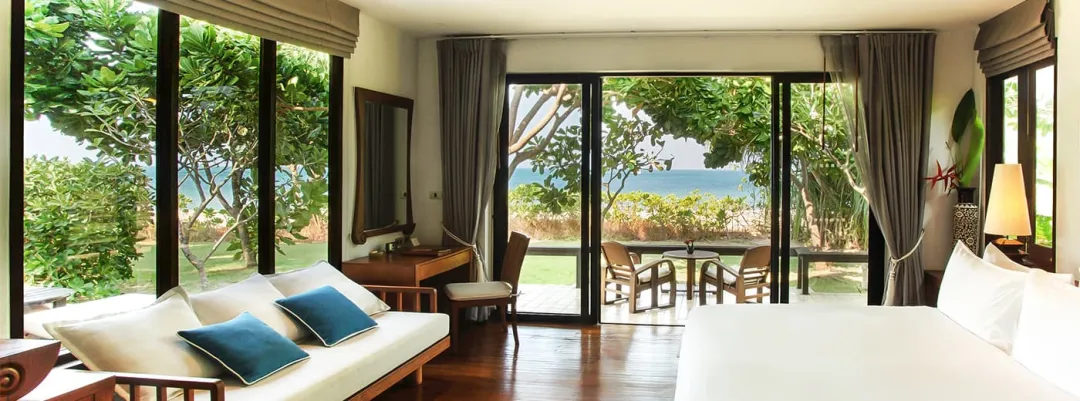 Pimalai Resort and Spa - Beachside Villa One Bedroom with Shared Pool - Bedroom