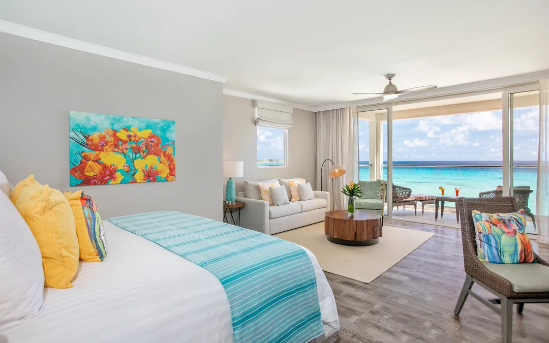 Luxury Oceanfront Junior Suite - Bedroom