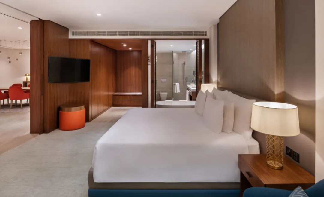 One Bedroom Terrace Suite - Bedroom