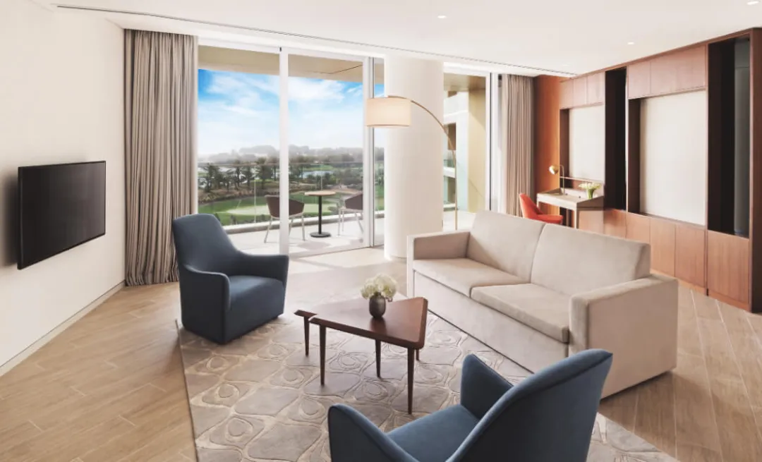 Resort Course One Bedroom Suite - Living Room