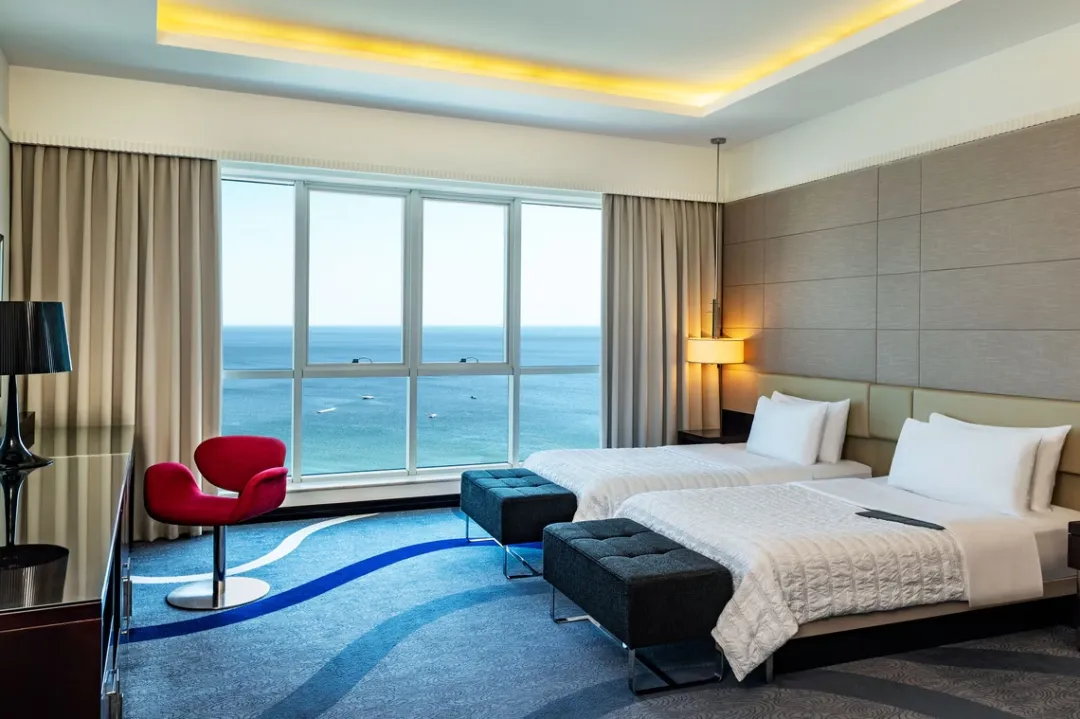 Le Meridien Al Aqah Beach Resort - Deluxe Room - Twin