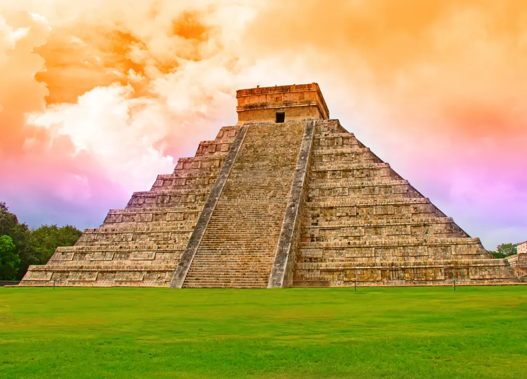 Ruins of the Chichen Itza 