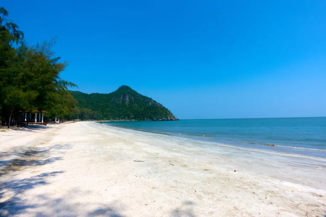 Landscape of Hua Hin Beach