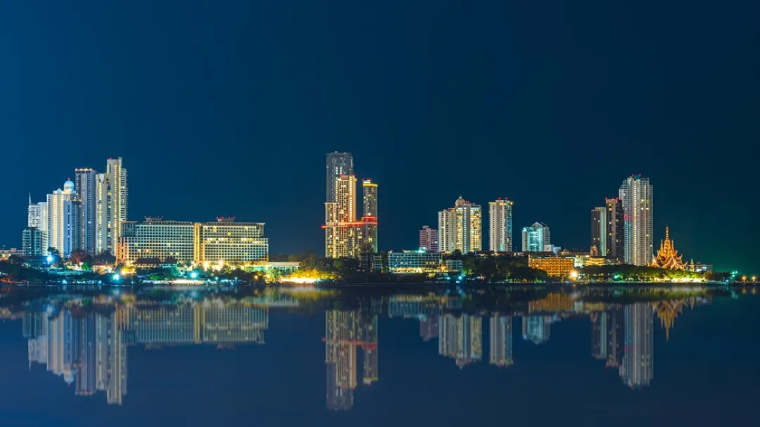 View of Pattaya city