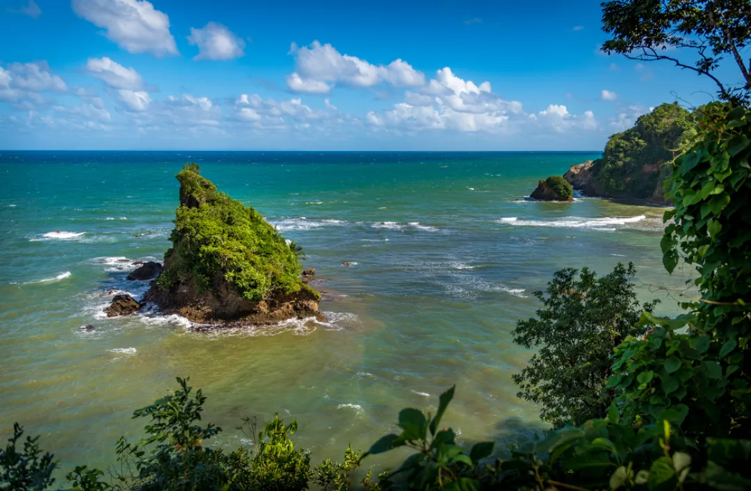 Island islet in Dominica 