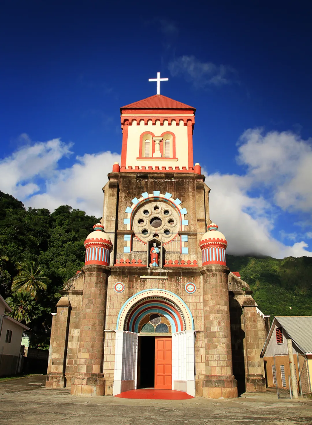 Soufriere village church