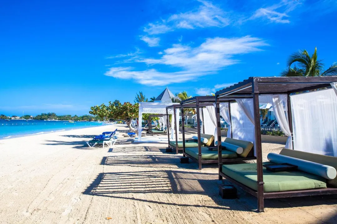 Azul Beach Resort Negril by Karisma - Beach View with Cabana