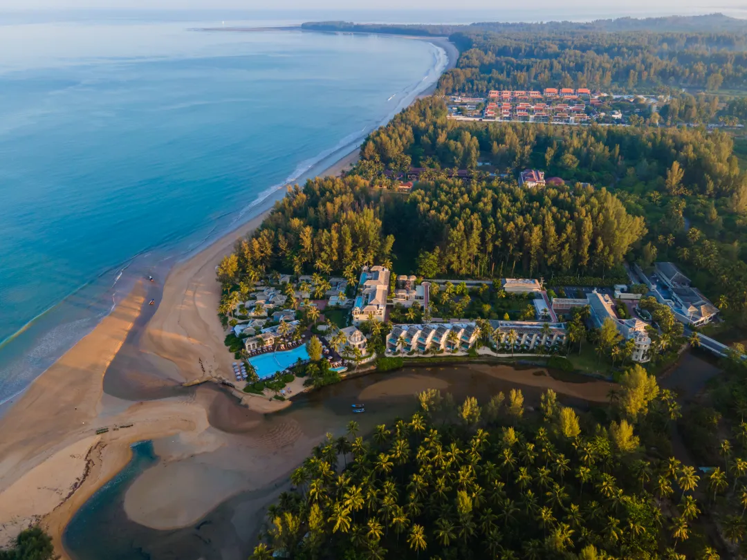 Devasom Khao Lak Beach Resort & Villas - Resort Aerial View