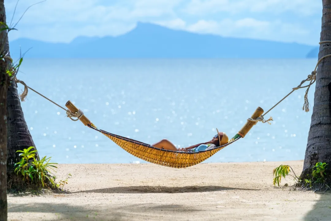 Hammock on the beach