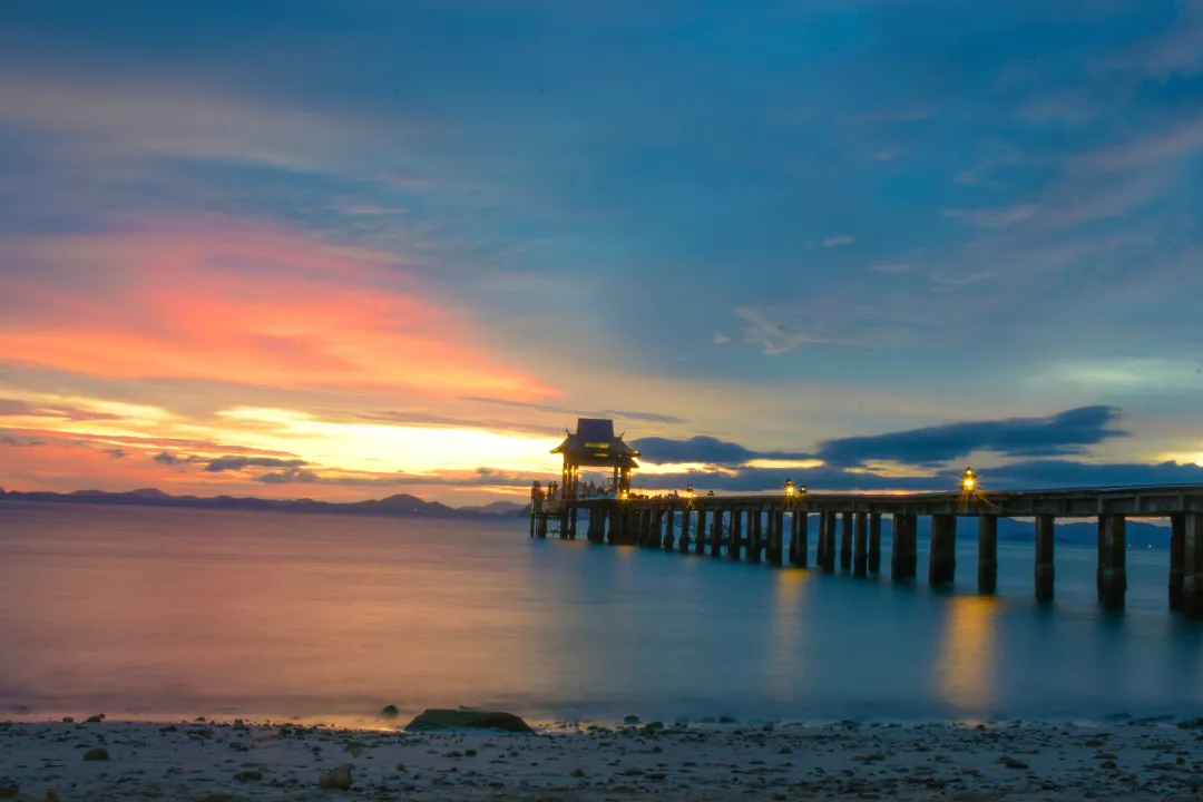 Koh yao yai island seascape 