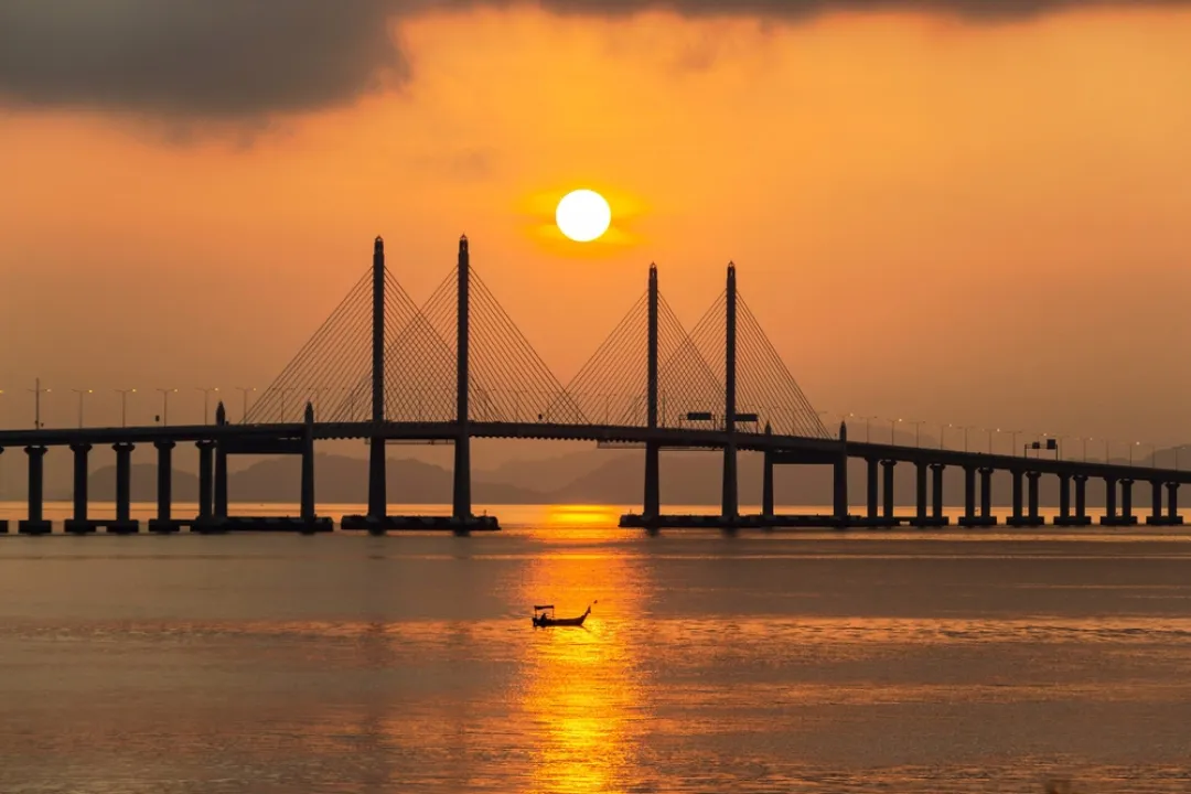 Penang Bridge sunrise