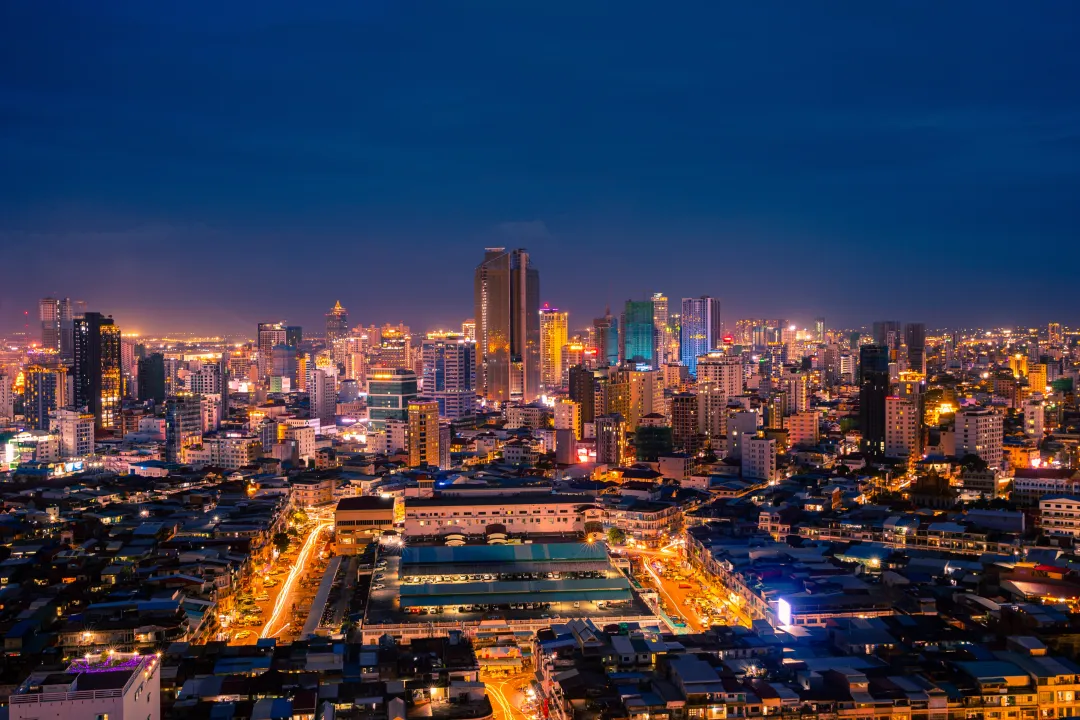 Aerial view of cityscape